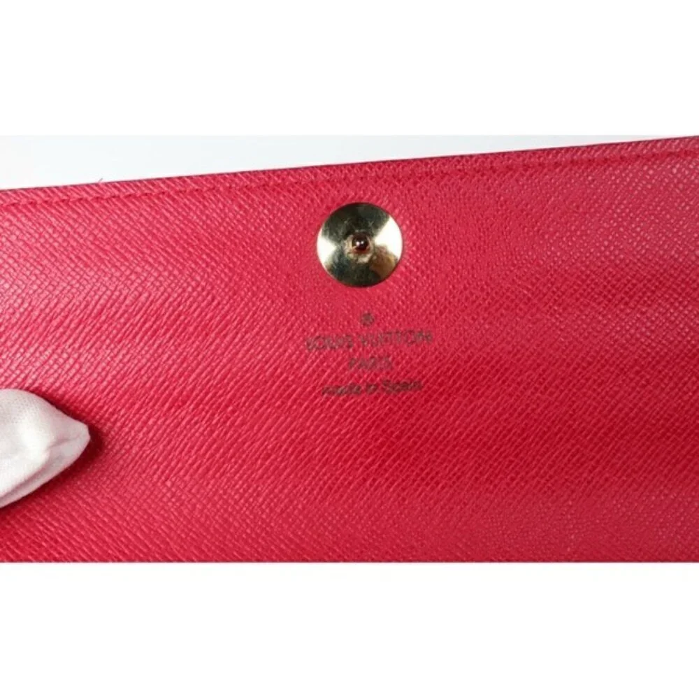 Louis Vuitton X Takashi Murakami White Monogram Multicolore Sarah Wallet